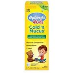 Hylands 4 Kids Cold 'n Mucus Relief Liquid Natural Relief of Mucus & Congestion Runny Nose Cough 4 Fluid Ounce