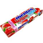 Mentos Incredible Chew Strawberry Flavour Candy 45g