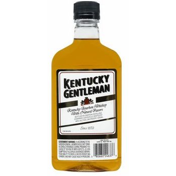 Kentucky Gentlemen 80 Proof Blended Bourbon Whiskey Bottle 375ml