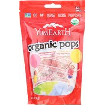 Yum Earth Lollipops Organic 3 Ounce