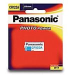 Panasonic CR123A CR17345 3V Lithium Battery
