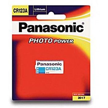 Panasonic CR123A CR17345 3V Lithium Battery