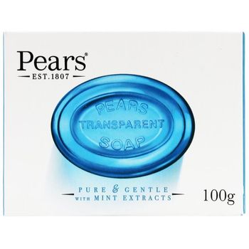 Pears Transparent Soap Pure And Gentle Mint Extracts 100g