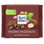 Ritter Sport Raisin Hazelnut Chocolate 100g