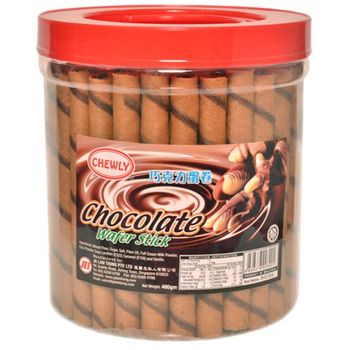 Chewly Chocolate Wafer Stick 480g