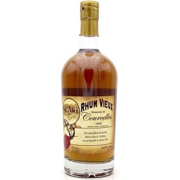 Domaine De Courcelles 1972 Guadeloupe 20yo Molasses Rum 700ml Abv 42%