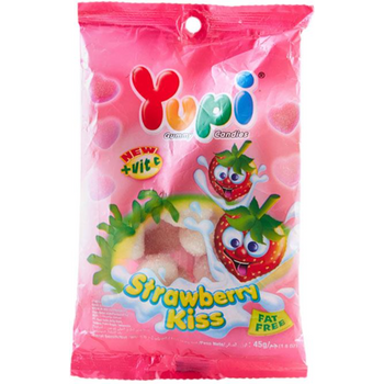 Yupi Strawberry Kiss 120g