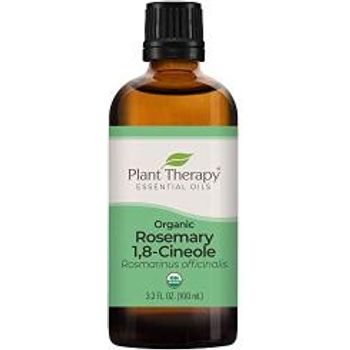 Plant Therapy Organic Rosemary 1.8 Cineole Essential Oil 100ml