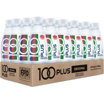 100 Plus Isotonic Drink Original Flavour 24pcs 500ml
