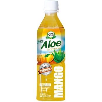 Pure Plus Drink with Aloe Pulp in Pieces Mango 500ml