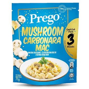 Prego Mushroom Carbonara Mac 71g