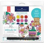 Faber-Castell Watercolor Art For Beginners 17 Piece Water Color Set