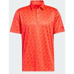 Adidas Men Golf Core Allover Print Polo Shirt
