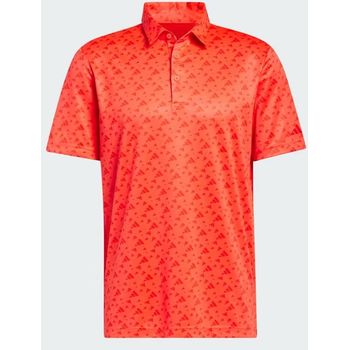 Adidas Men Golf Core Allover Print Polo Shirt