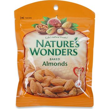Nature's Wonders Baked Almonds 70g