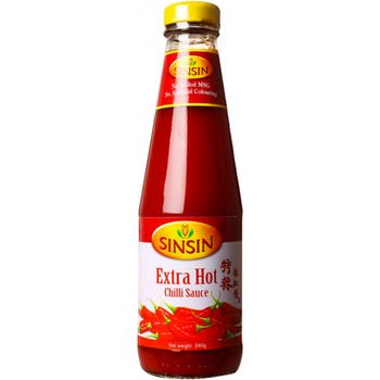 Sin Sin Extra Hot Chilli Sauce 395g