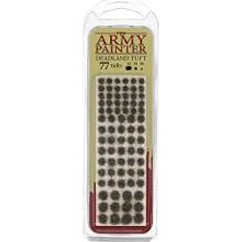 Army Painter Battlefields XP Deadland Tuft Terrain Model Kit for Miniature Bases and Dioramas 77 Pcs 3 Sizes