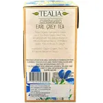 Tealia Organic Earl Grey (Pyramid Tea Bags) 40gm