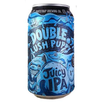 Bootstrap Double Lush Puppy Juicy IPA 355ml