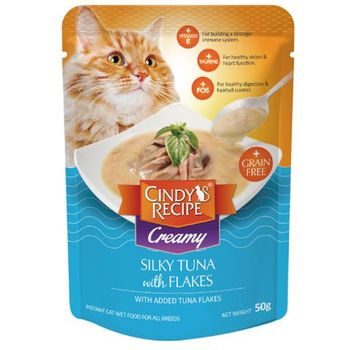 Cindy's Recipe Grain-free Cat Meal Pack Tuna Puree 50g