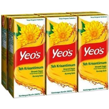 Yeo's Chrysanthemum Tea 6pcs 250ml