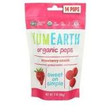 Yum Earth Organic Pops Organic Strawberry Lollipops 87g