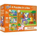 Galt 4 Puzzles In A Box Woodland