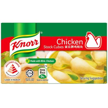 KNORR CHICKEN STOCK CUBE 60G