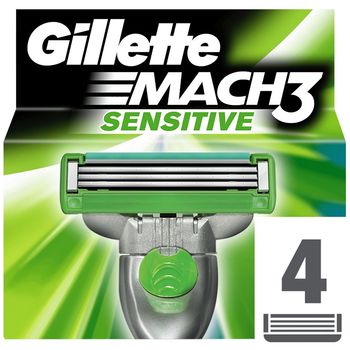 Gillette Mach 3 Sensitive Blades 4pcs