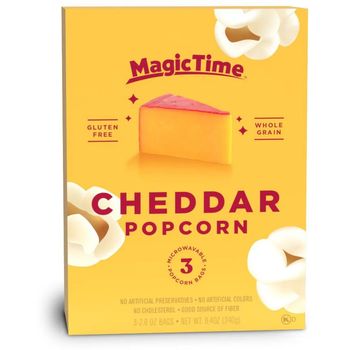 Magic Time Yellow Cheddar Popcorn 240g