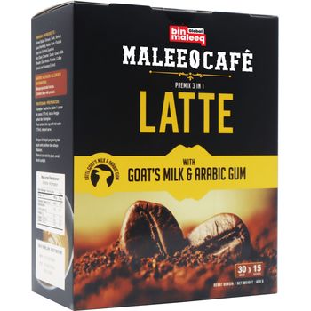 Maleeq Cafe Latte 15pcs 30g