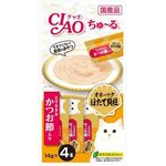 Ciao Cat Treat Churu Chicken Fillet Scallop & Sliced Bonito 14g