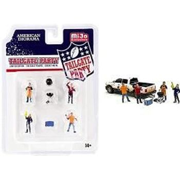 American Diorama Tailgate party 1/64 Diecast Car