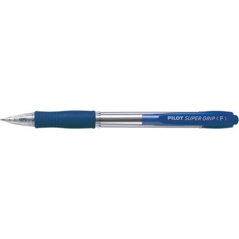 Pilot Ballpoint Pen Super Grip Line Width 03mm Blue