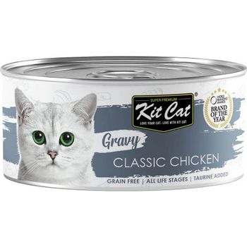 Kit Cat Canned Food Gourmet Classic Chicken 70g