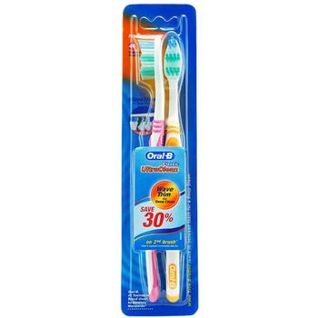 Oral-B Classic Ultra Clean Toothbrush 40m Tpack Save 30 On 2nd Brush