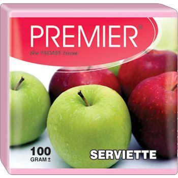 Premier Fruit Serviette Pink 100g