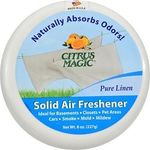 Citrus Magic Pure Linen Absorb Odor Solid Air Freshener 8 Ounce 6 per case.