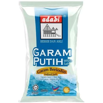 Adabi White Salt 400g / Garam Putih
