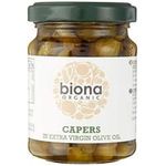 Biona Organic Capers In Olive Oil 120g