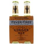Fever-Tree Premium Ginger Ale Beer 4 x 200ml