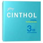 Cinthol Cool Bath Soap 99.9% Germ Protection 3 x 100g