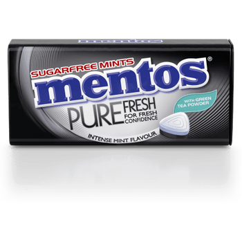 Mentos Pure Fresh Tin Intense Mint 35g