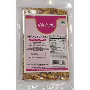 Akshar Peanut Chikki 100g
