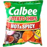 Calbee Potato Chips Hot And Spicy 22g