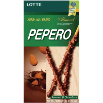 Lotte Pepero Almond Green 32g
