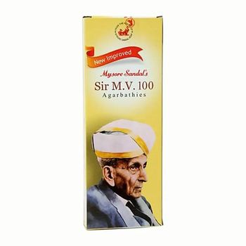Mysore Sandal Sir M V Agarbathies 100pcs