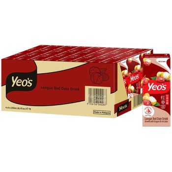 Yeos Packet Drink Longan Red Date