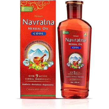 Himani Navratna Ayurvedic Herbal Hair Multipurpose Oil 200ml By Himani