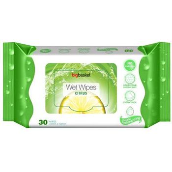 Big Basket Wet Wipes 30 Pulls